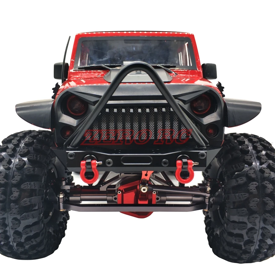 Радиоуправляемый 1/10 весы передний бампер с дужкой для 1:10 осевой SCX10 Traxxas TRX4 TRX-4 RC4WD