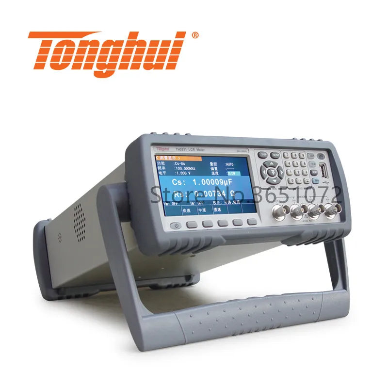 TH2831 RLC метр Китай LCR с функцией DCR 50 Гц-200 кГц 37 частотных точек 0.1% точность |