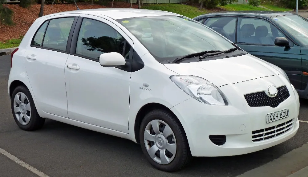 Хромированные насветильник ДКИ из АБС-пластика для Toyota Vitz Yaris 2005 2006 2007 FS 21 шт. |