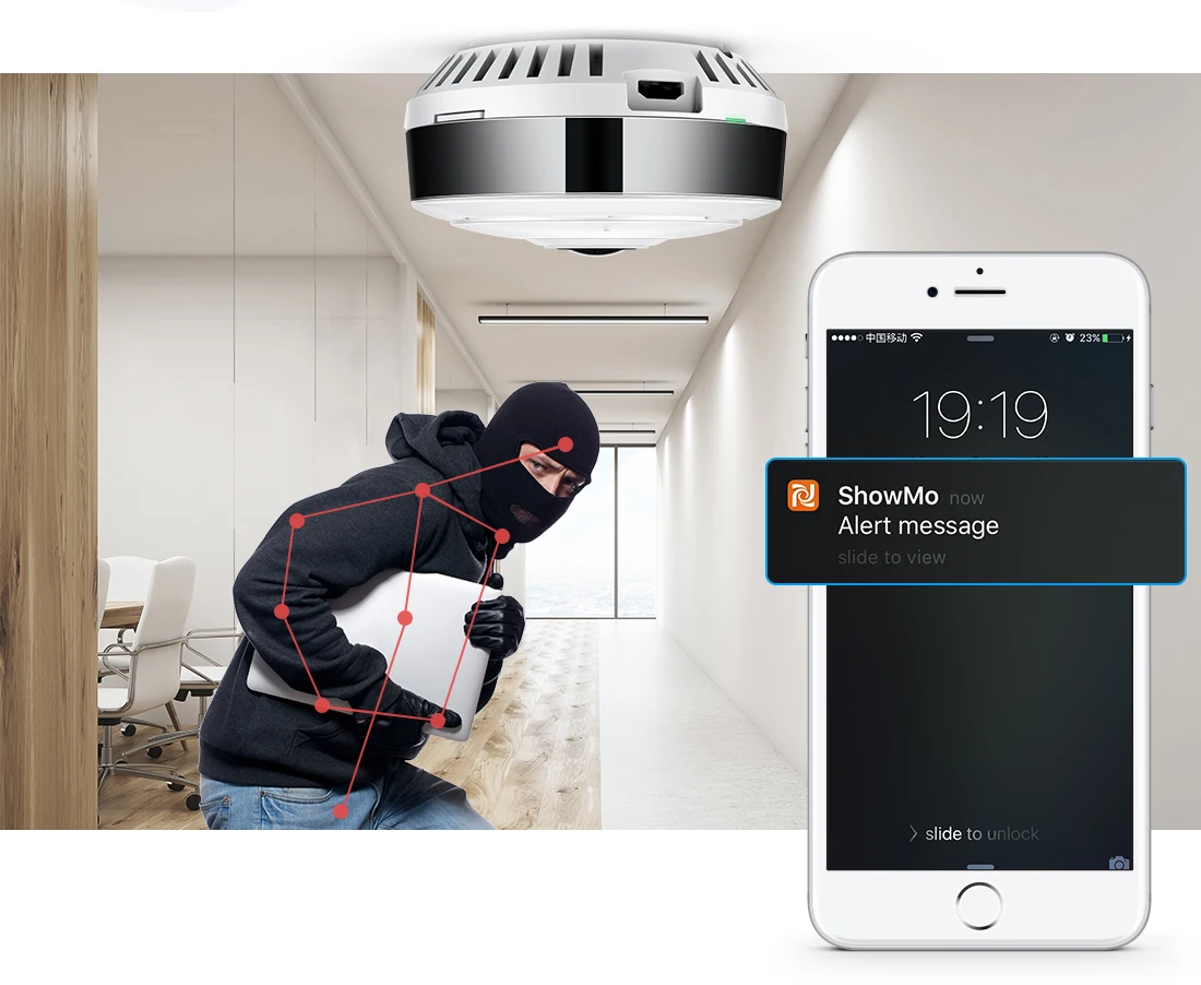 FREDI IP камера 360 градусов панорамная рыбий глаз беспроводная WiFi камера 960P HD 1.3MP CCTV камера безопасности 10 м инфракрасное ночное видение