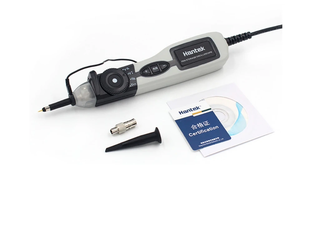 Hantek PSO2020 USB ручка хранения цифровой осциллограф одноканальный 20 МГц полоса пропускания 96MSa/s DVM вольтметр подходит для компьютеров и ноутбуков