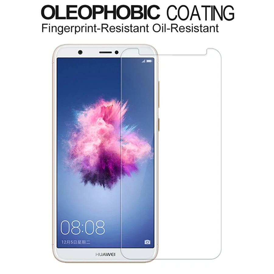 4D Полное покрытие экрана протектор для huawei P Защитное стекло для смартфонов пленка 9H 3D изогнутый защитный Enjoy 7S PSmart FIG-AL00 5,65 дюймов