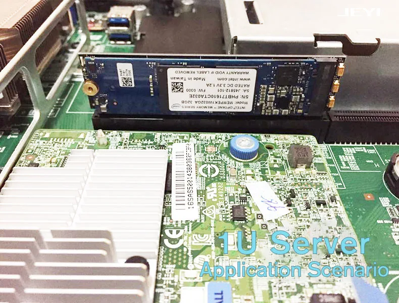 JEYI MX16-1U M.2 Накопитель SSD с протоколом NVME NGFF на PCI-E 3,0 M ключ Интерфейс карты X4 X8 X16 адаптер Поддержка PCI Express 2230-2280 m.2 полный Скорость