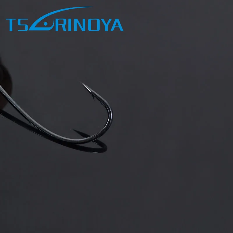 TSURINOYA 20 шт. 1 #2 # рыболовный крючок из углеродистой стали оригинальные цветные