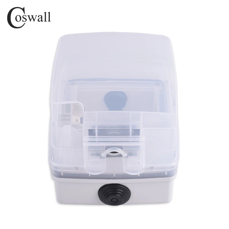 Coswall IP66 всепогодный Водонепроницаемый открытый ящик розетки 16A Европейская