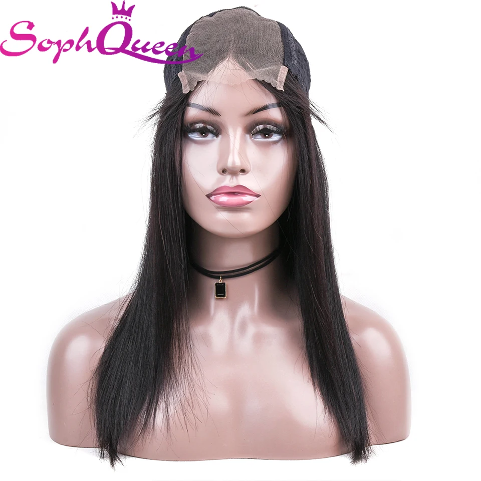 Soph queen прямые 4*4 синтетические волосы на шнурках человеческие парики бразильские Remy человеческие волосы парики для черных женщин Кружева Закрытие парики