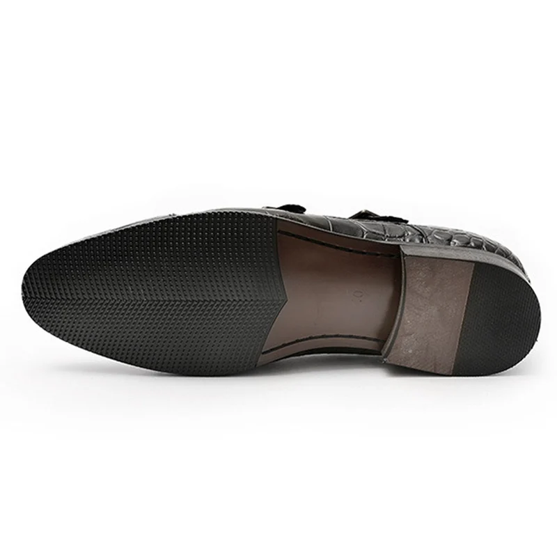 Новинка итальянская мужская официальная обувь с острым носком натуральная кожа