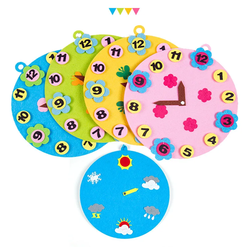 Infant Todderl Montessori Educational Learning DIY Set Creativity Developing Colorful Interesting Toys For Children Kids Gift | Игрушки и