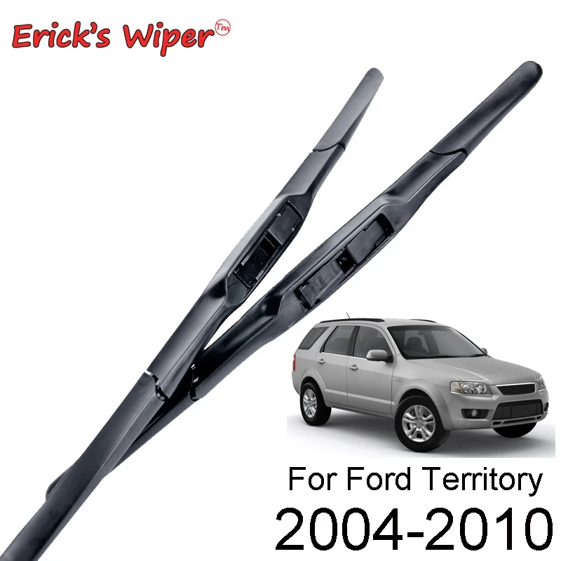 

Erick's Wiper Front Hybrid Wiper Blades For Ford Territory SX SY 2004 - 2010 Windshield Windscreen Front Window 22"+22"