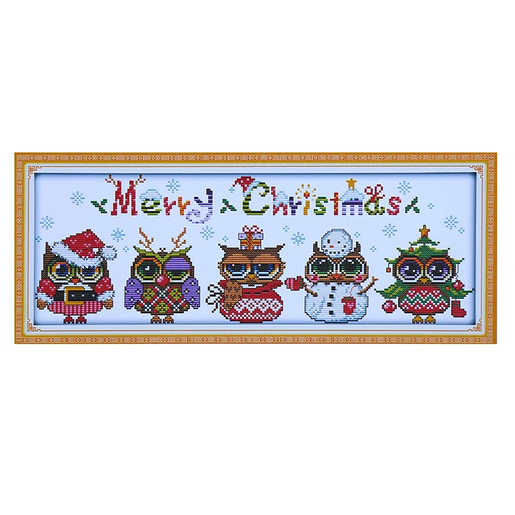 Вышивание нитками DMC Вышивка крестиком наборы вышивки для крестом схемы детской