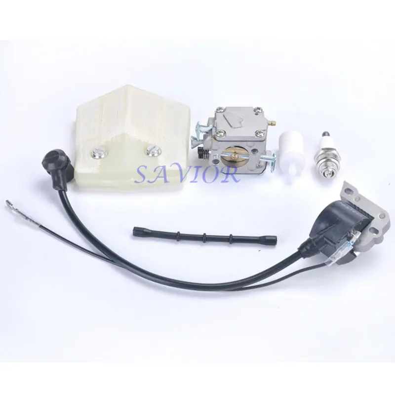 For Husqvarna 61 266 268 Replace Carburetor Carb Ignition Coil Fuel Filter Air W/ free Chainsaw Saw Free Shipping | Инструменты