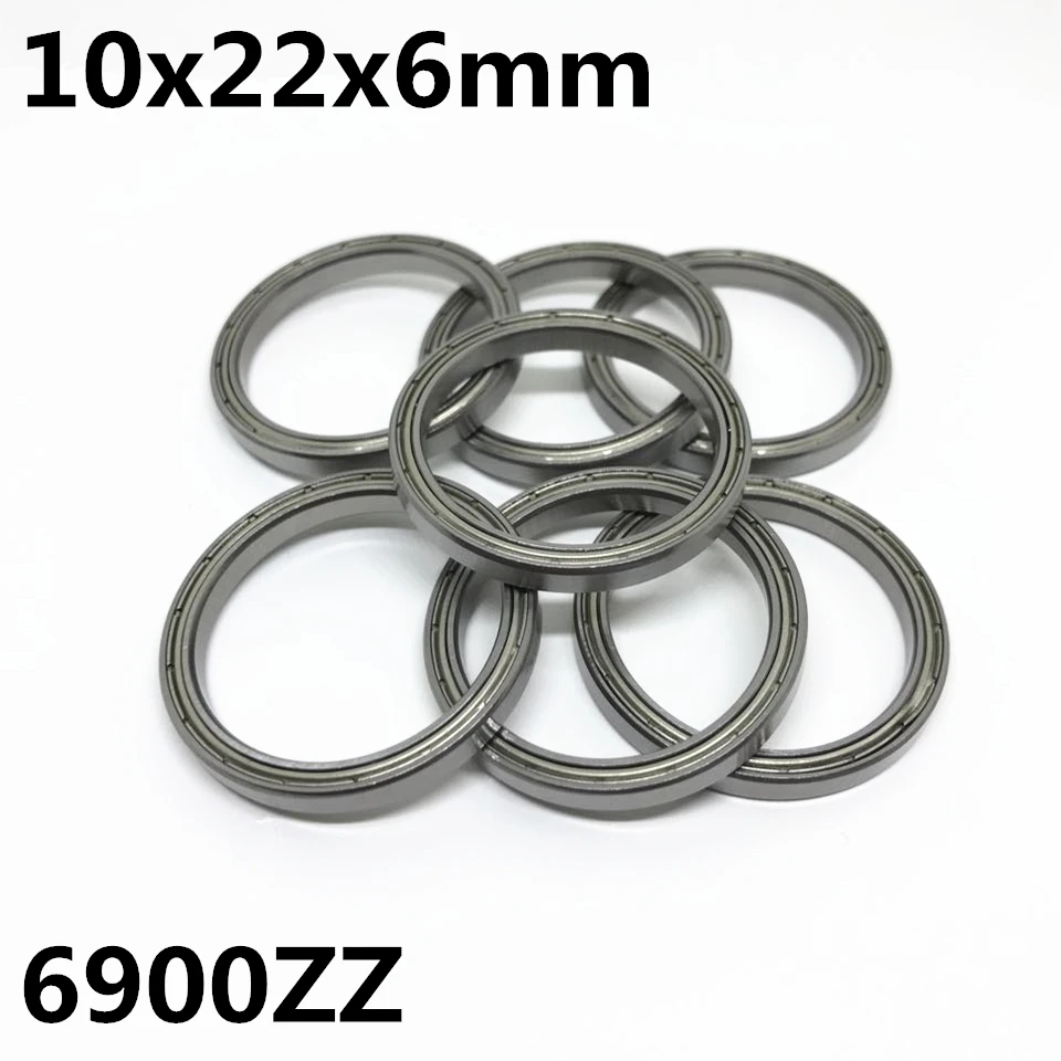 10pcs-6900zz-6900-2rs-thin-wall-ball-bearings-10x22x6-mm-bearing-steel-high-quality-6900-6900z-6900rs