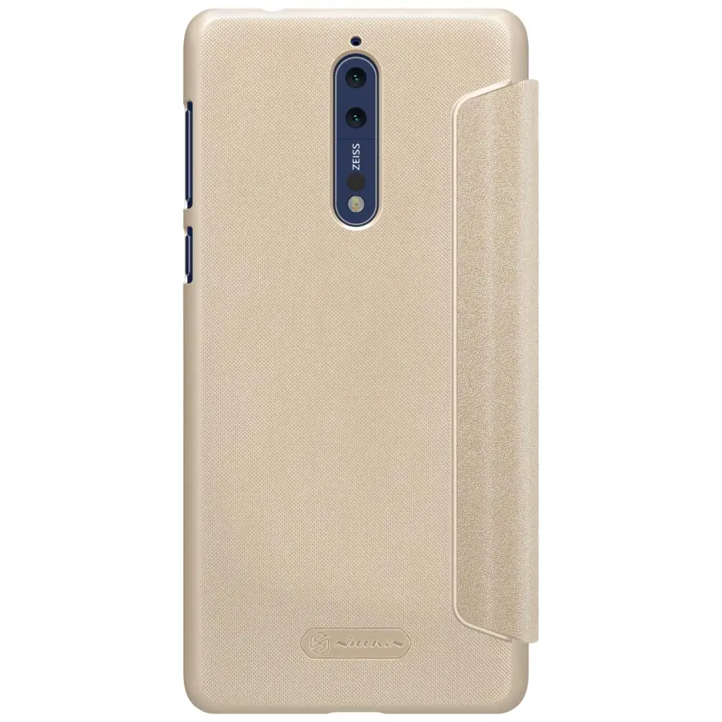 Флип-чехол для Nokia 8, чехол Nillkin Sparkle Series из искусственной кожи, флип-чехол для Nokia 8