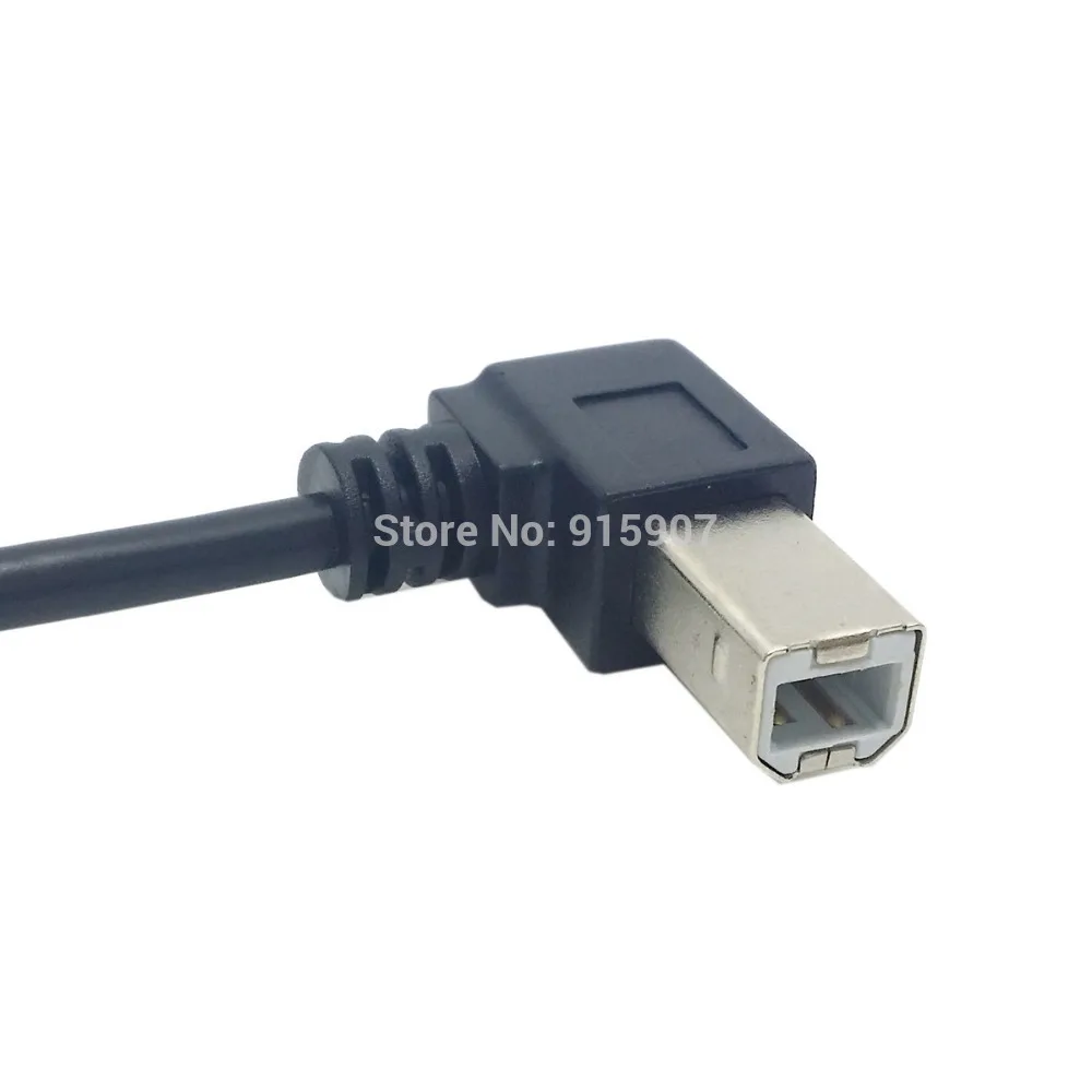 Xiwai прямой угол USB Тип B штекер к разъем для принтера новая панель удлинитель