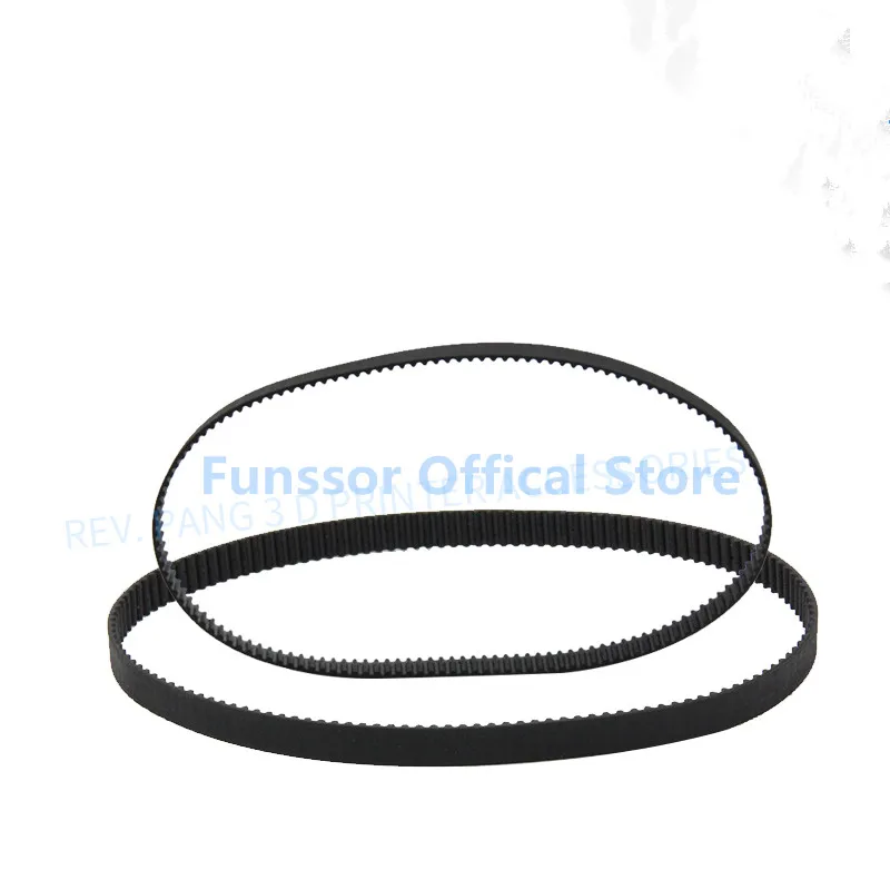 Funssor 3D аксессуары GT2 синхронный ремень замкнутый резиновый 110 112 158 200 280 400 852 мм |