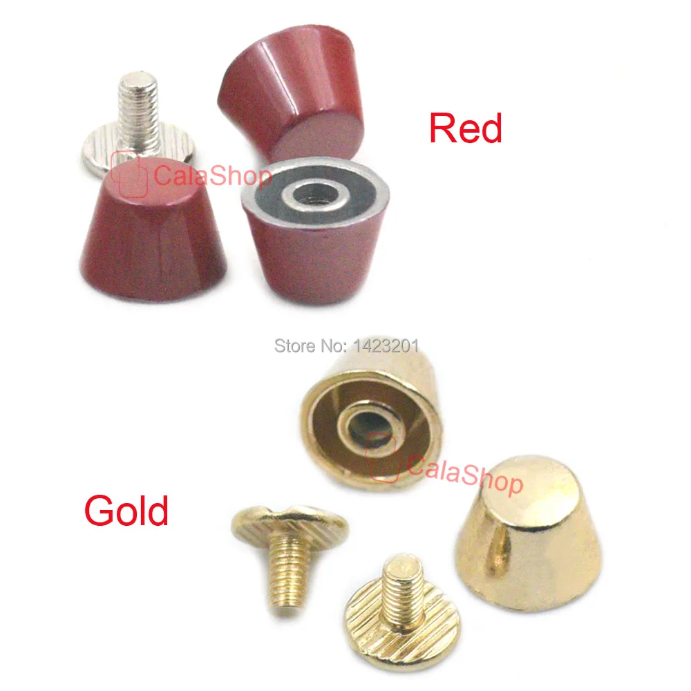 10 шт./лот заклепки-гвоздики из сплава в форме гриба для кожаных сумок с шипами
