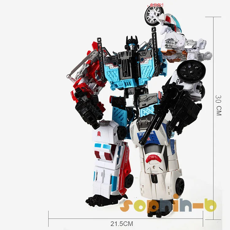 Трансформация Defensor Devastator Combiner Wars 32 см Фигурки
