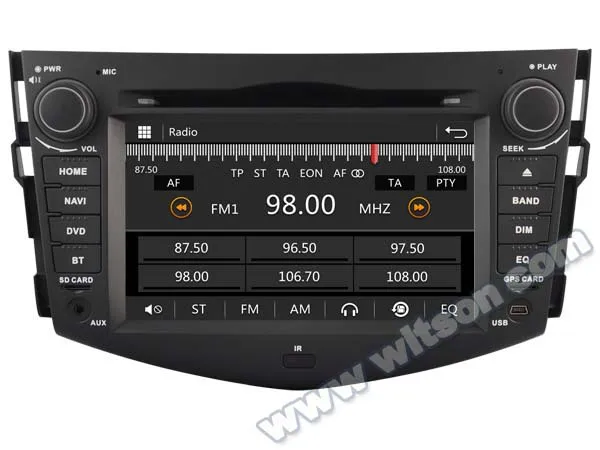 7&quot Capacitive Touch Screen Special Car DVD for Toyota RAV4 XA30 2008-2011 with Tire Pressure Monitoring System Support | Автомобили и