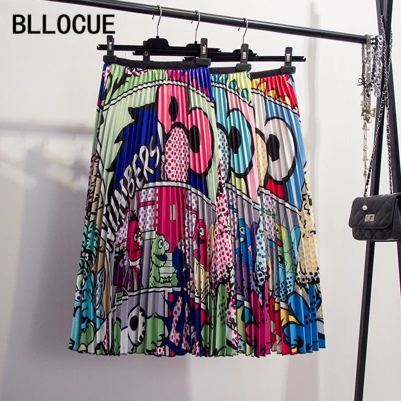 Высокое качество 2019 летняя модная детская одежда с мультяшными узорами высокая