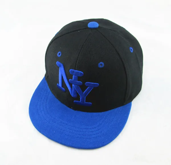Новое поступление NY дети snapback мультфильм Вышивка хлопок Бейсбол Кепки Обувь для