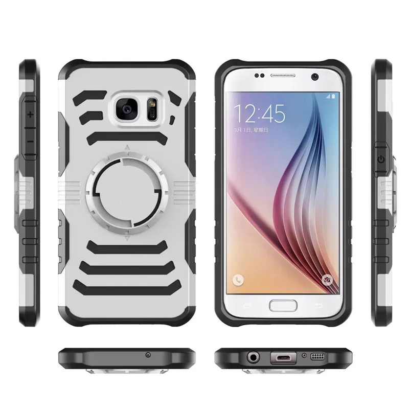 Ударопрочный пластиковый гибридный защитный чехол из ТПУ для Samsung Galaxy S8 S8Plus +