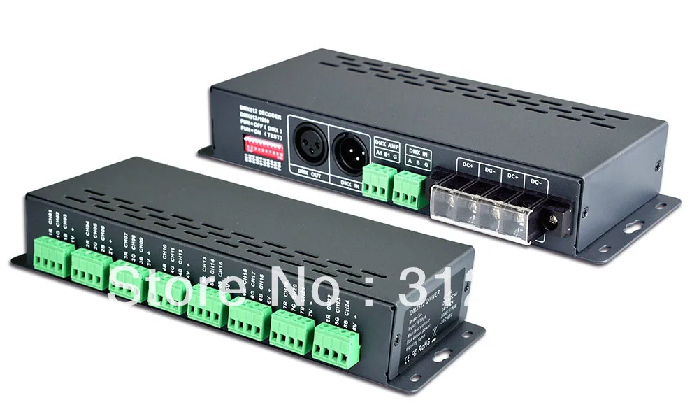 LT 880 24CH DMX PWM декодер DC5 24V вход 3A * 24 выходной канал|decode pictures|decoder dmxdecoder cmos |