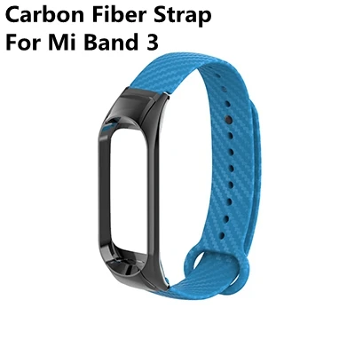 Новинка, ремешок mi Band 3 из углеродного волокна для Xiaomi mi Band 3, цветной браслет mi Band 2, ремешок для mi Band 2, смарт-Аксессуары - Цвет: SKY BN For Miband 3