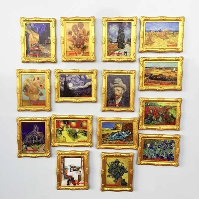 

Нидерландский послеимпрессионистский художник Ван Гог картины, ремесленные поделки магнитные наклейки на холодильник