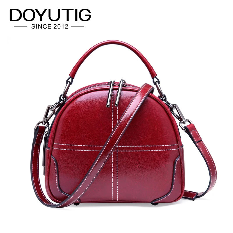 

Лидер продаж, дамские сумки-мессенджеры DOYUTIG из натуральной кожи, европейские дизайнерские мини-сиденья из натуральной коровьей кожи, женские модные сумочки F639