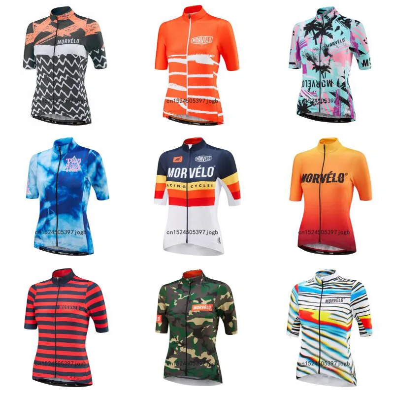 Morvelo новая велосипедная майка для женщин 2019 Дорога MTB велосипед с коротким