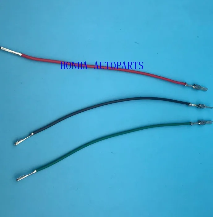 Обжимной терминал N 90764701 / 000979009E 962843 1 964298 с 15 см 20AWG (0 5 мм) красный черный и зеленый