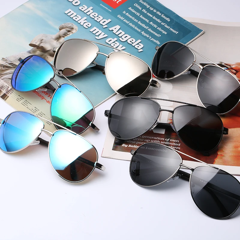 Поляризованные солнцезащитные очки HD для мужчин модные вождения антибликовые в