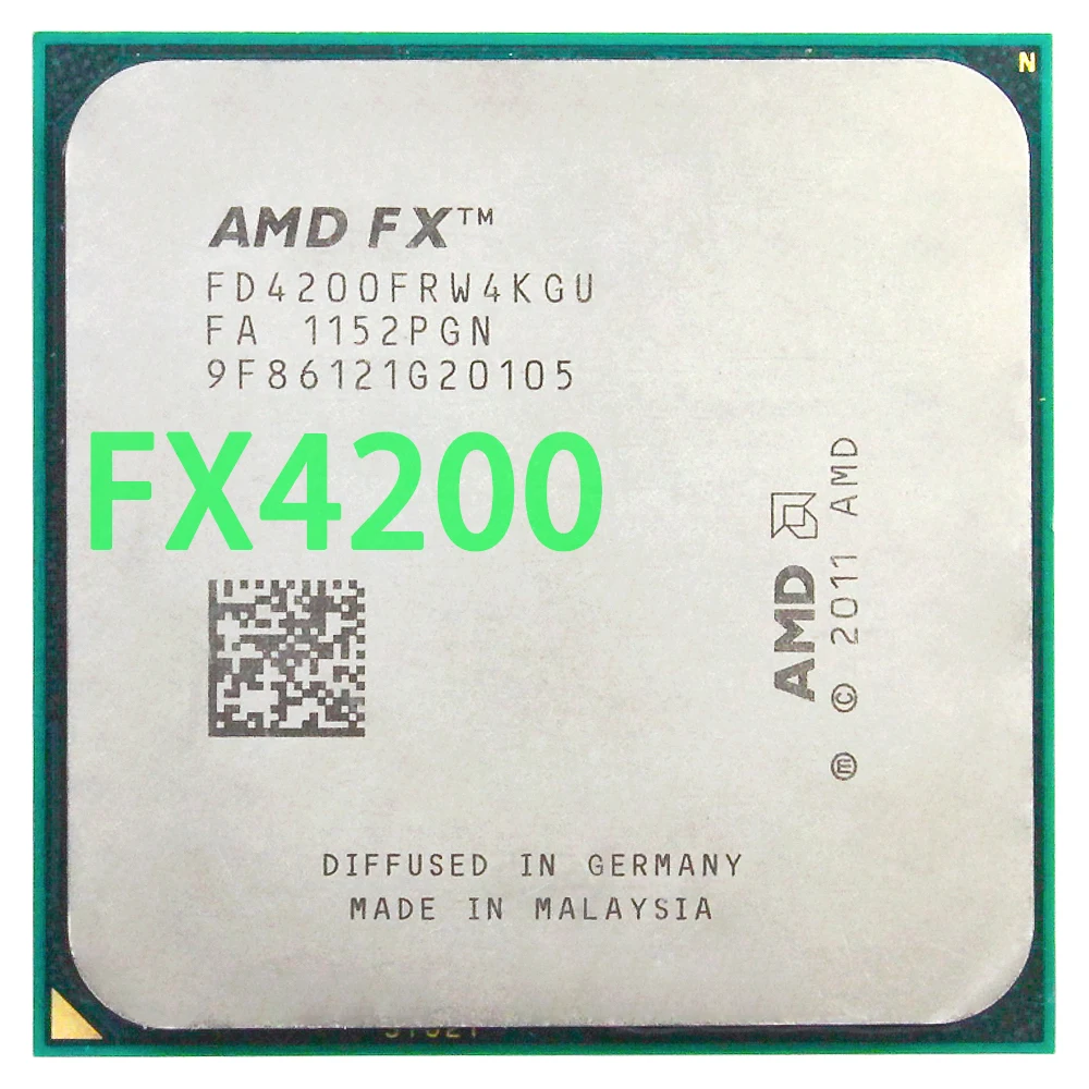 Четырехъядерный процессор AMD FX 4200 AM3 + 3 ГГц/4 Мб/125 Вт|Процессоры| |