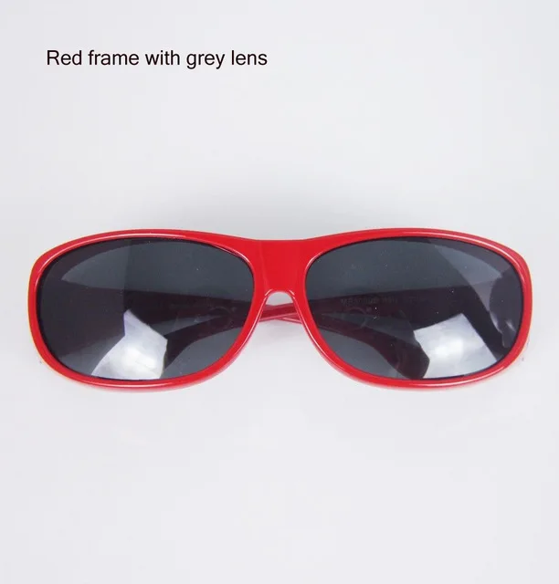 Red gray Поляризованные очки для ночного видения, солнцезащитные очки, подходят для очков - Цвет линз: Red gray