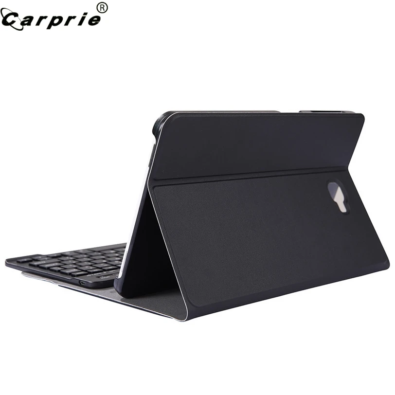 Мини беспроводная клавиатура CAPRPIE для Samsung Galaxy Tab A T580/T585 10 1 с кожаным чехлом тонкий