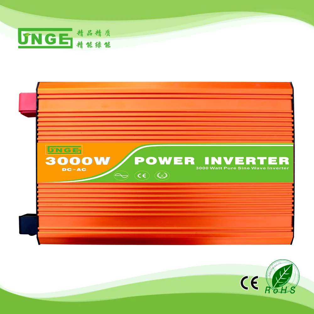 

3KW/3000W 12/24/48V To 100/110/120/220/230/240VAC 50/60Hz Residential Home High Frequency Use Pure Sine Wave Off Grid Inverter