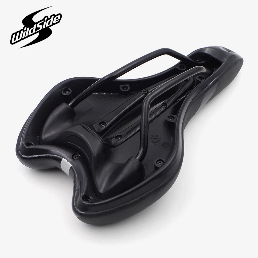 Велосипедное седло Удобная широкая открытая гелевая велосипедная Подушка MTB