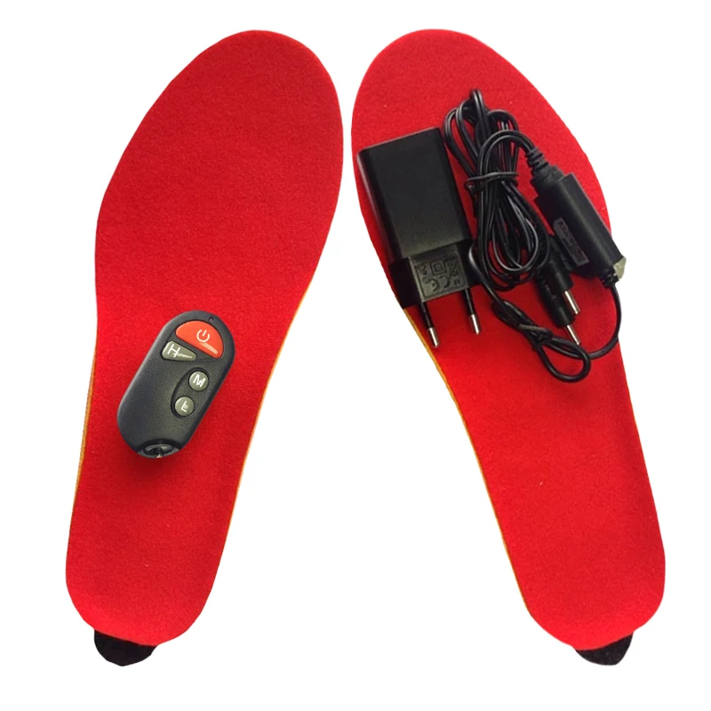 Бесплатная доставка дистанционный пульт теплой обуви innerinsoles зима Спорт на