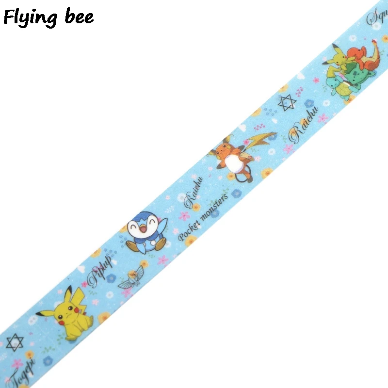 Flyingbee 15 мм X 5 м Бумага васи клейкие ленты Пикачу милый клейкая лента DIY Скрапбукинг наклейка этикетка маскирующая лента X0317