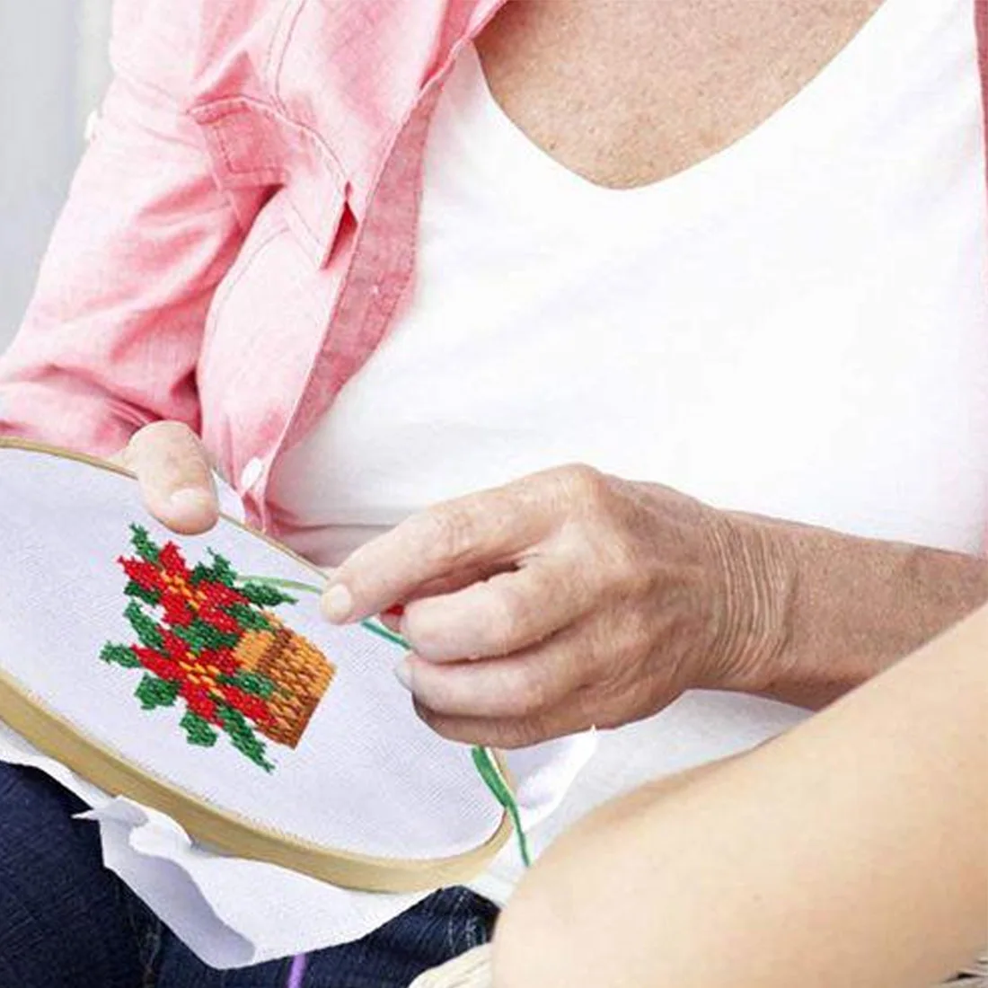 Набор игл для вышивания шпилек украшения дома нитей набор вязания женщин и мам