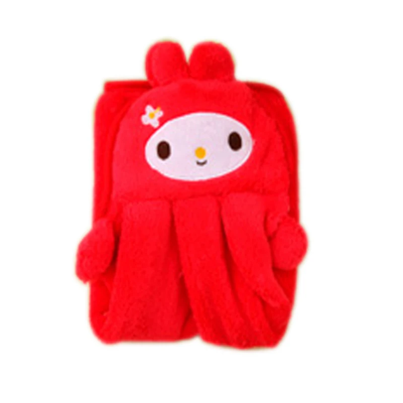 Новое мягкое бархатное полотенце карамельного цвета с милыми животными из