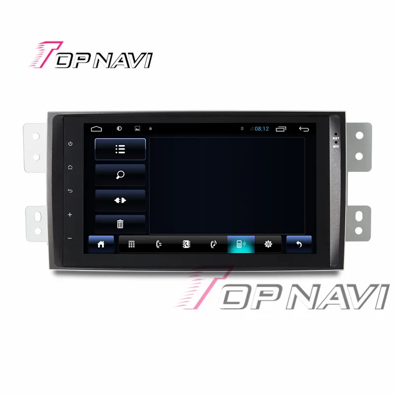 Car GPS Navigation 9&quot for Kia Mohave Quad Core Android 6.0 Auto Head unit Topnavi Multimedia Audio Stereo with Free Map NO DVD |