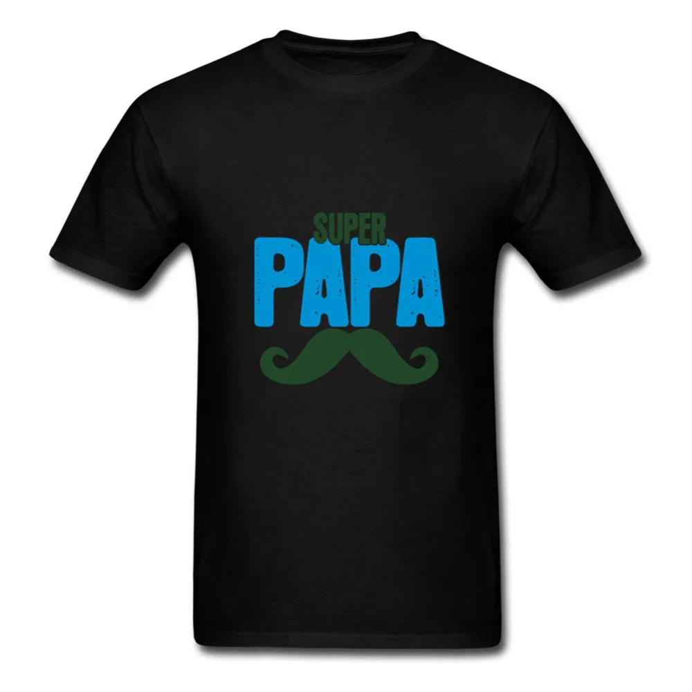 Супер папа футболки мужские дешевые Camisetas отец подарок короткий рукав одежда для
