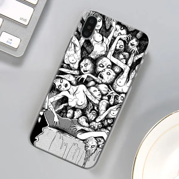 09 Японский комикс ужасов Tomie чехол для телефона для Apple iPhone X XR 7 8 Plus 6 6s Plus XS MAX 11 Pro Max SE чехол для телефона Coque - Color: 09