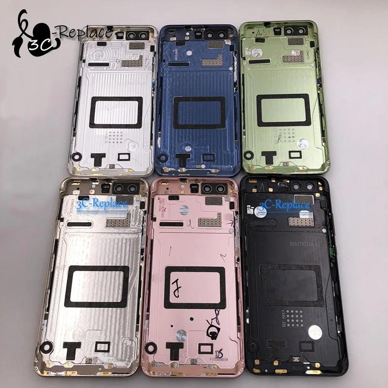 5,1 дюймов для huawei P10 VTR-AL00 VTR-L09 VTR-L29 VTR-TL00 задняя Батарея крышка дверца батарейного Корпус чехол сзади Стекло запчасти
