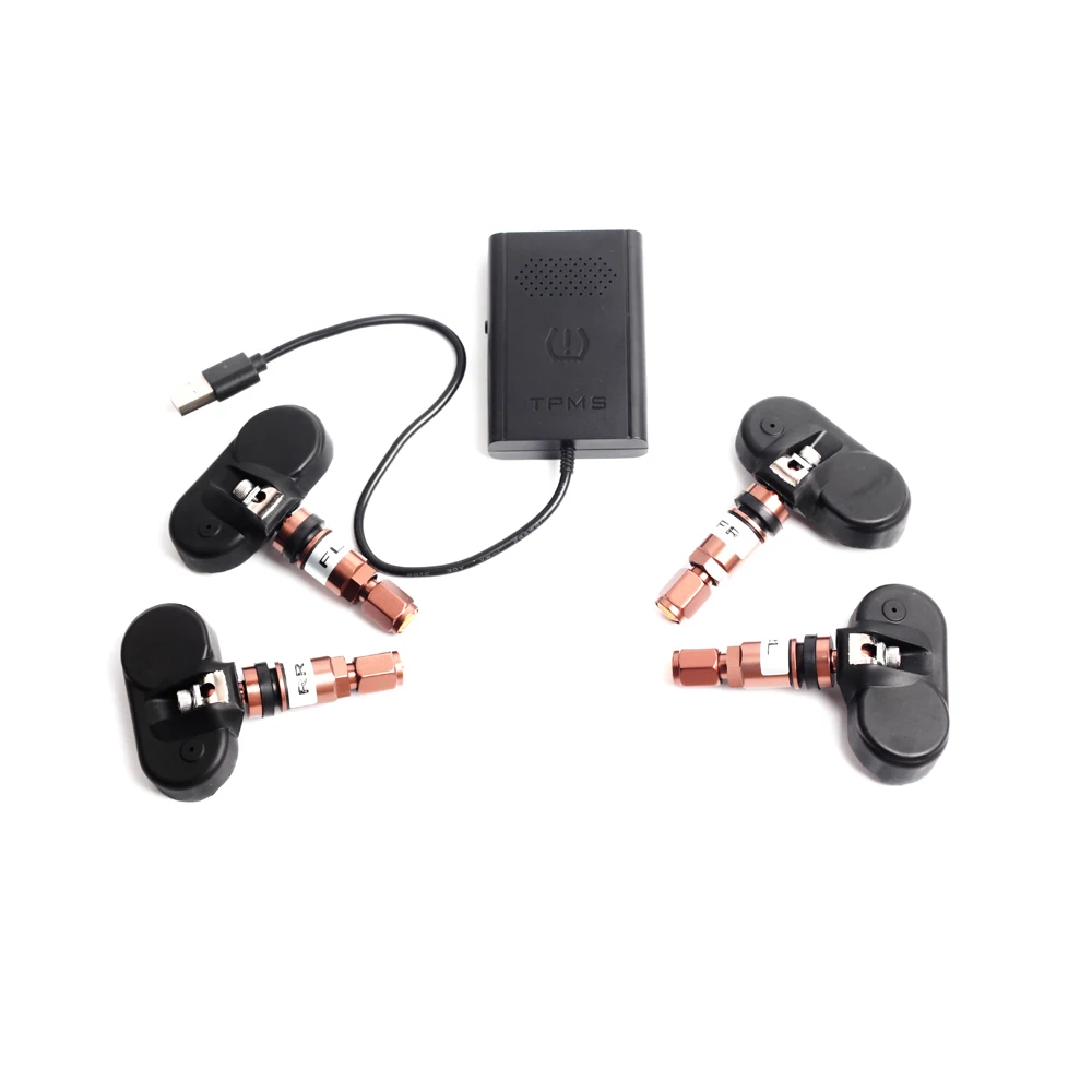 Internal EANOP D100 TPMS Android DVD плеер в режиме реального времени авто мотоцикл шины давление бар/Psi автомобильный диагностический - Цвет: Internal