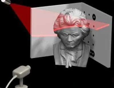 Веб-камера для 3d сканера 640*480 resolutio 30 Вт пикселей USB порт