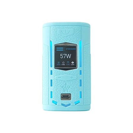 Tiffany blue 10 шт текстурный чехол для VooPoo X217 Woody Vapes X 217 217 W TC Box Mod не скользит защитный силиконовый чехол - Цвет: Tiffany blue