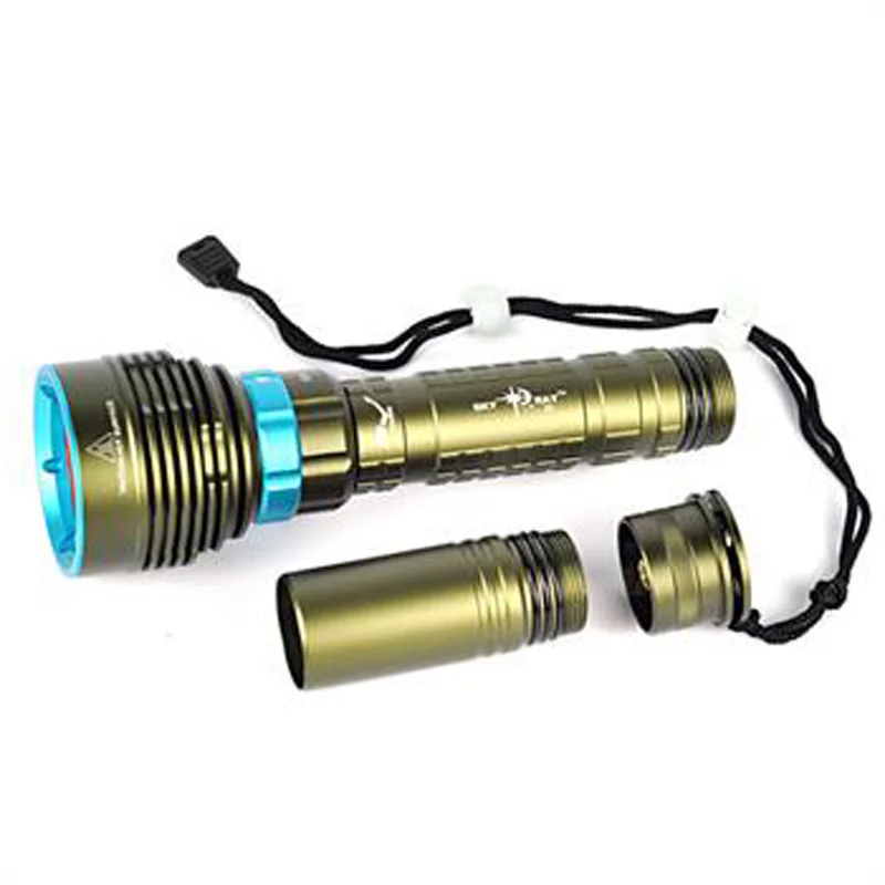 Светодиодный ффонарь 18650 лм XM L T6 с аккумулятором|xm-l t6|xm-l t6 led2000lm xm-l |