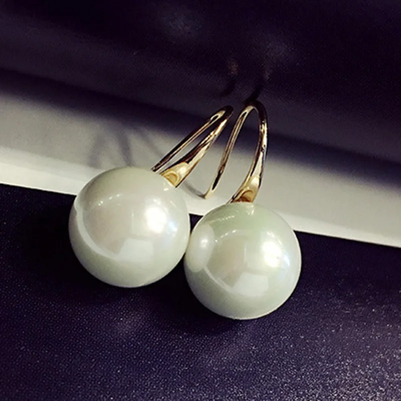 Женские серьги с искусственным жемчугом MOONROCY цвета розового золота кристаллами